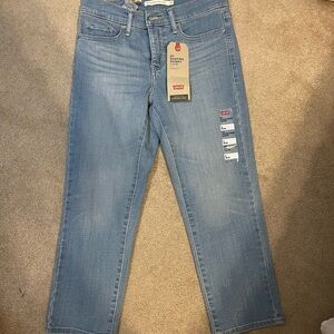 Levi's Blue Straight Leg Jeans Classic Style